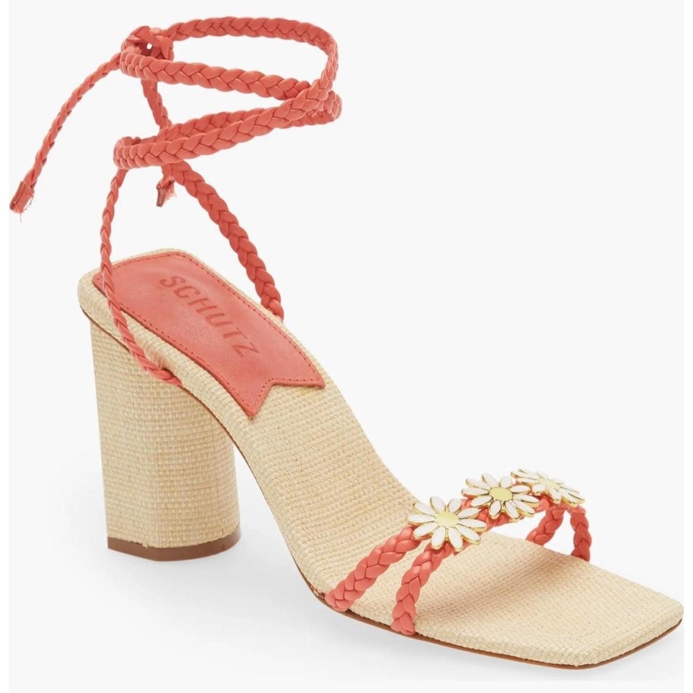 Schutz Coral Braided Sandals